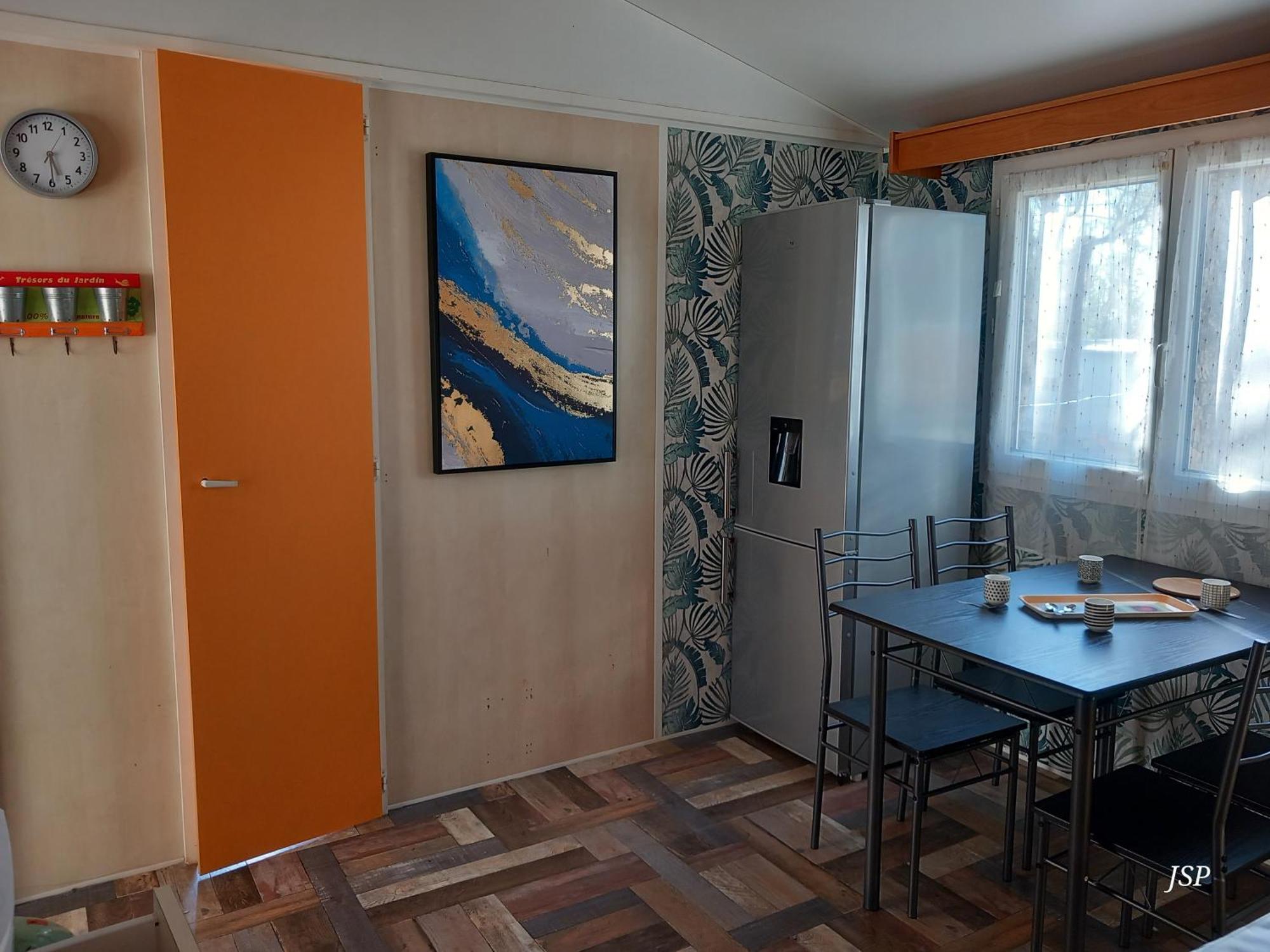 Mobilhome Les Volets Bleus Vaudreuille Екстериор снимка